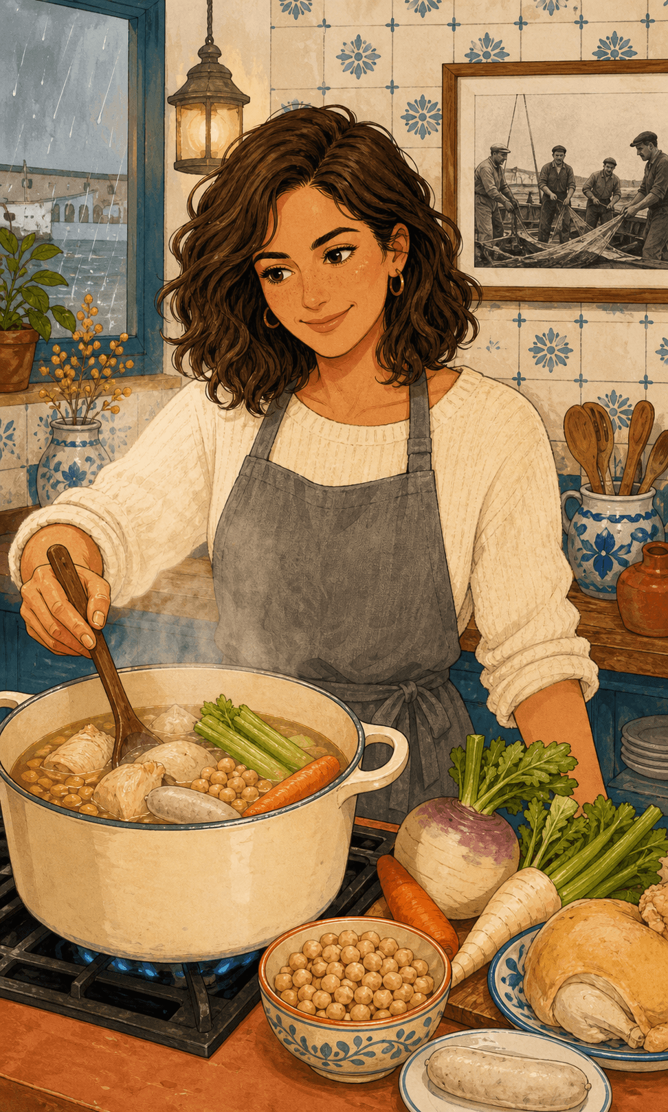 Marina cocina en Ca la Mar