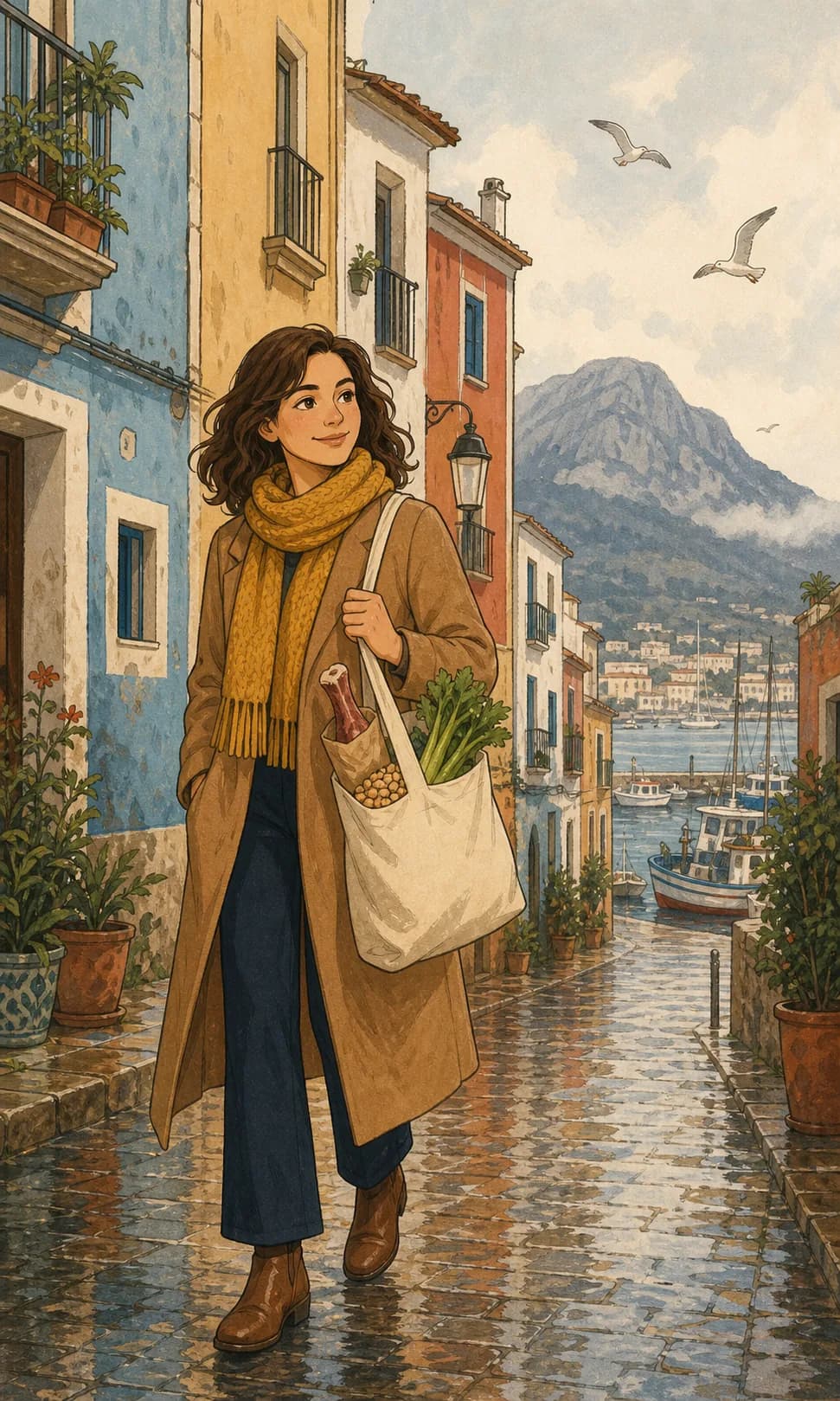 Una mañana de invierno en Dénia