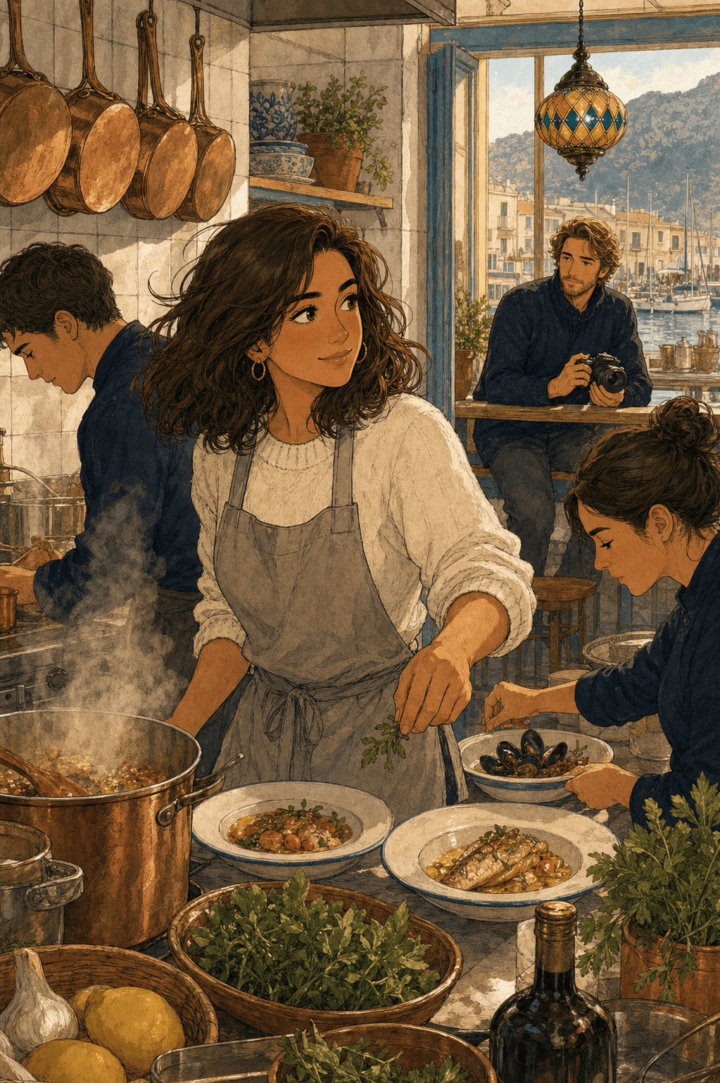 Marina dirige el servicio de diciembre en Ca La Mar.